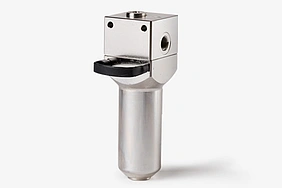 [Translate to English:] Gas Feinfilter zum Einsatz bei hohem Druck, brennbaren Gasen oder Spurenanalyse