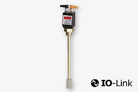 [Translate to French:] IO-Link Sensor zum Monitoring von Temperatur und Füllstand im Hydraulik-Tank 