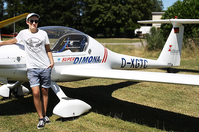 Felix Ehrlich - Wettbewerbssieger Jahressportflug NRW 2017
