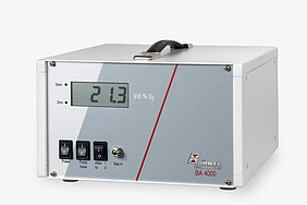 [Translate to English:] Sauerstoff Gas- Analysator für die Lebensmittel bei Schutzgasverpackungen-Industrie 